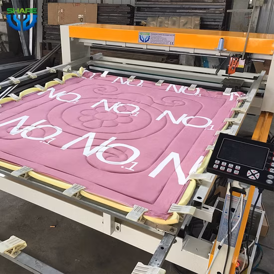 Máquina estofando automatizada do bordado da costura da única agulha