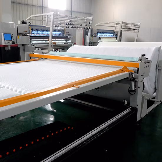 Máquina estofando contínua de cabeça dupla de feixe duplo